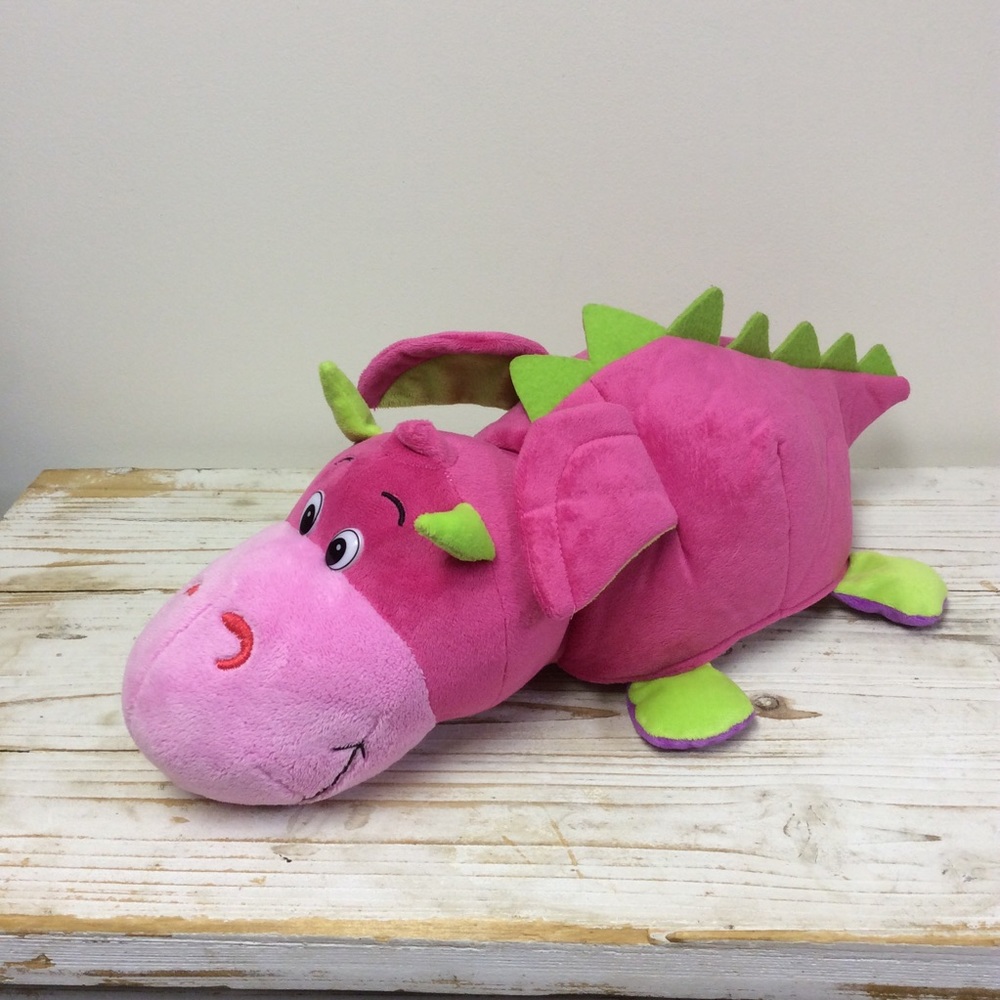 Flip a Zoo unicorn/dragon plush. 18 “